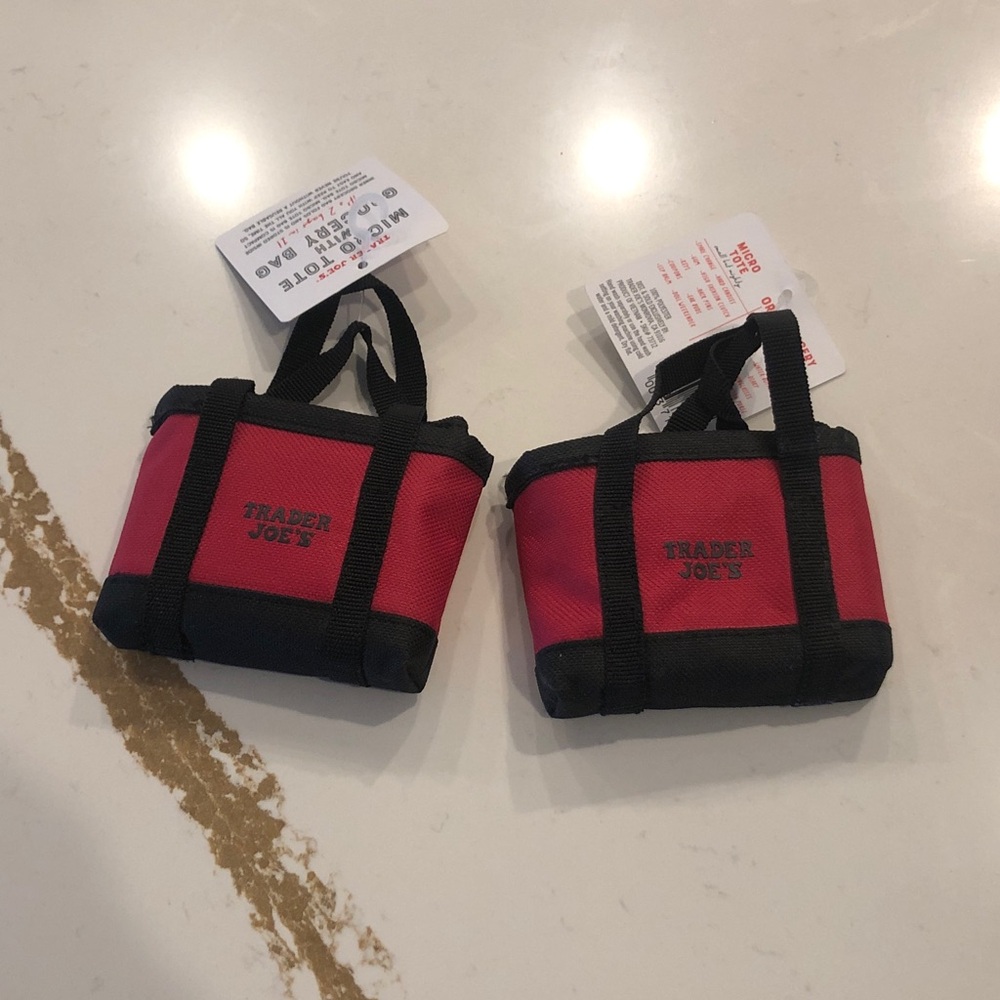 Trader Joe’s Micro Tote Grocery Bag: Set of 2